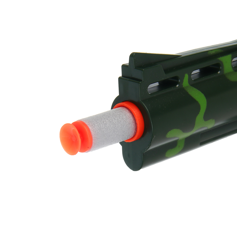 ИГРОЛЕНД Револьвер с мягкими пулями 8 шт, металл, ABS, 27,5x4,8x18,5см, 4 дизайна - #5