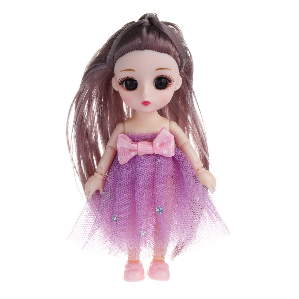 ИГРОЛЕНД Кукла шарнирная в шкатулке, PP, PVC, ABS, 10,5х6х10,5 см, 4 дизайна - #5