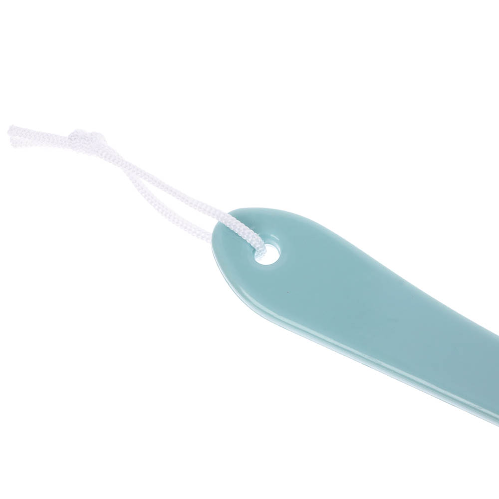 ЮL Мочалка банная с массажным эффектом с ручкой, полиэтилен, пластик, 41,5см, 3 цвета, МС24-05 - #9