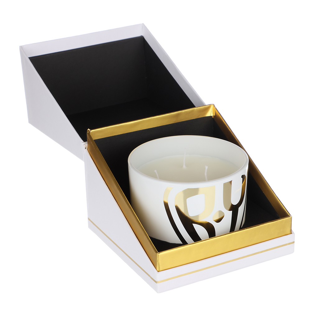 BY Свеча ароматическая с тремя фитилями, в стекле, 330г, НДП-2 - #2