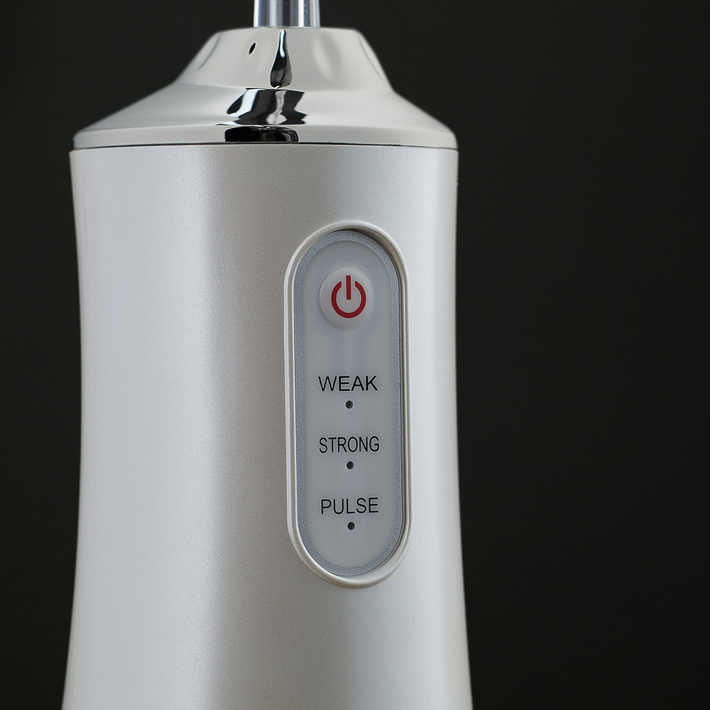 LEBEN Ирригатор, 5 Вт, 3 режима, 4 насадки в комплекте, USB-провод, белый - #7