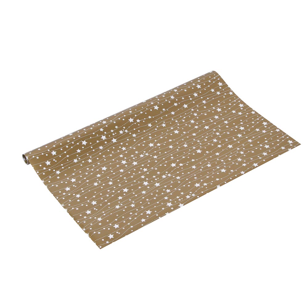 Бумага тм СНОУ БУМ подарочная, 70x100 см, 70 г, односторонняя, 6 диз. - #3