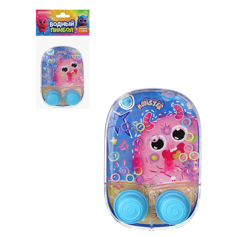 ИГРОЛЕНД Водный пинбол, PP, 7,5х11х2см, 4 вида - #1
