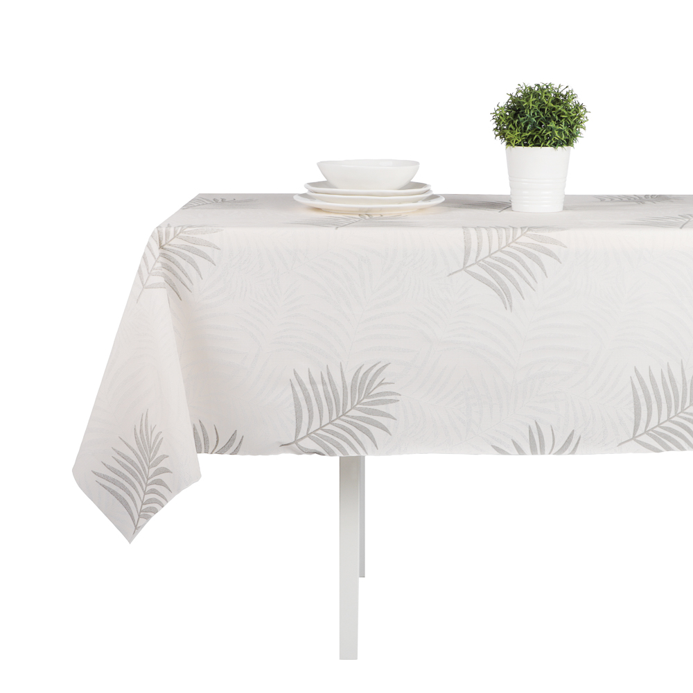 PROVANCE Люмен Скатерть ПВХ ажурная 137х140см, листья - #1