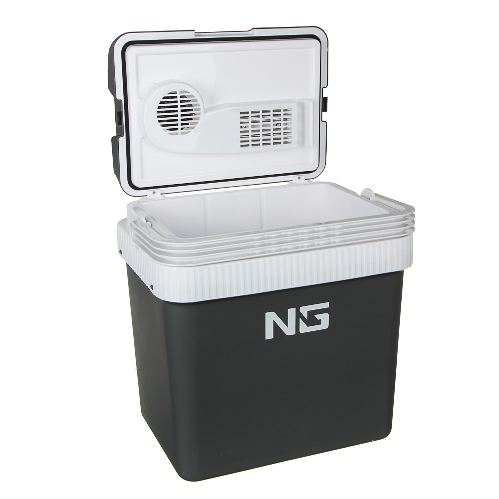 Холодильник автомобильный NG, объем 24 л, серый, 12В/220В - #3