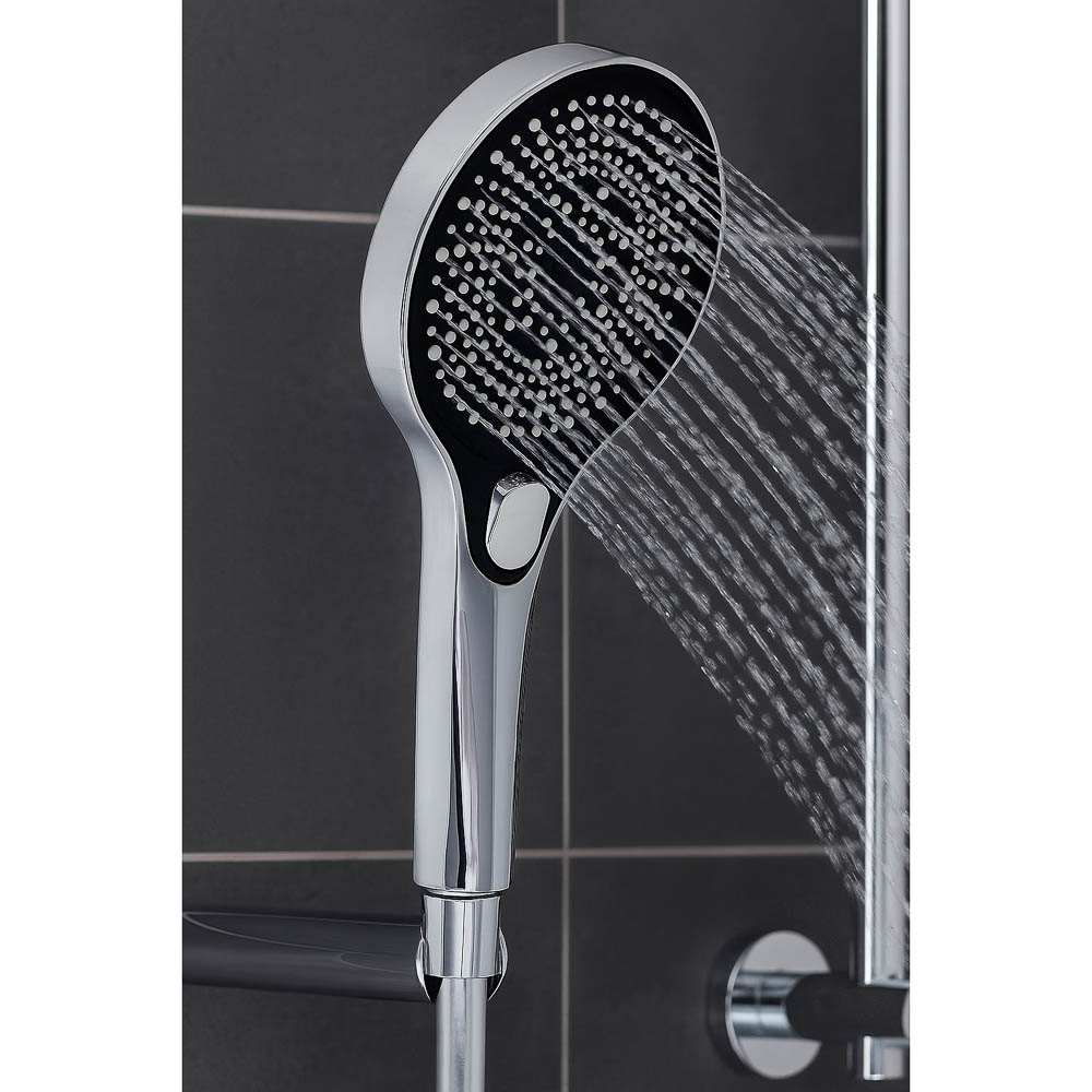 RAIN Лейка для душа, 3 режима, 130мм, хром - #5