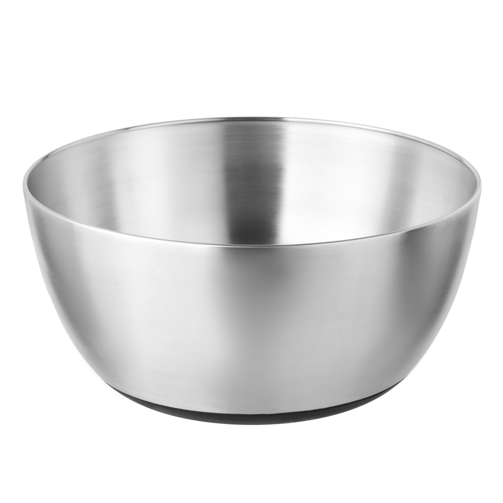 SATOSHI Салатник с противоскользящим дном, 22см, 2700мл, нерж.сталь - #1