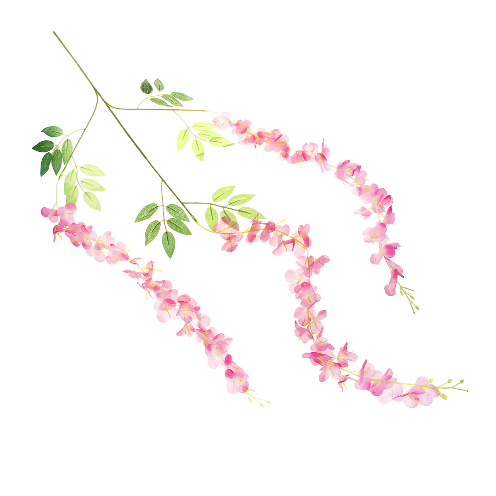 LADECOR Растение искусственное "Лиана цветочная " 2 цвета - розовые - #2