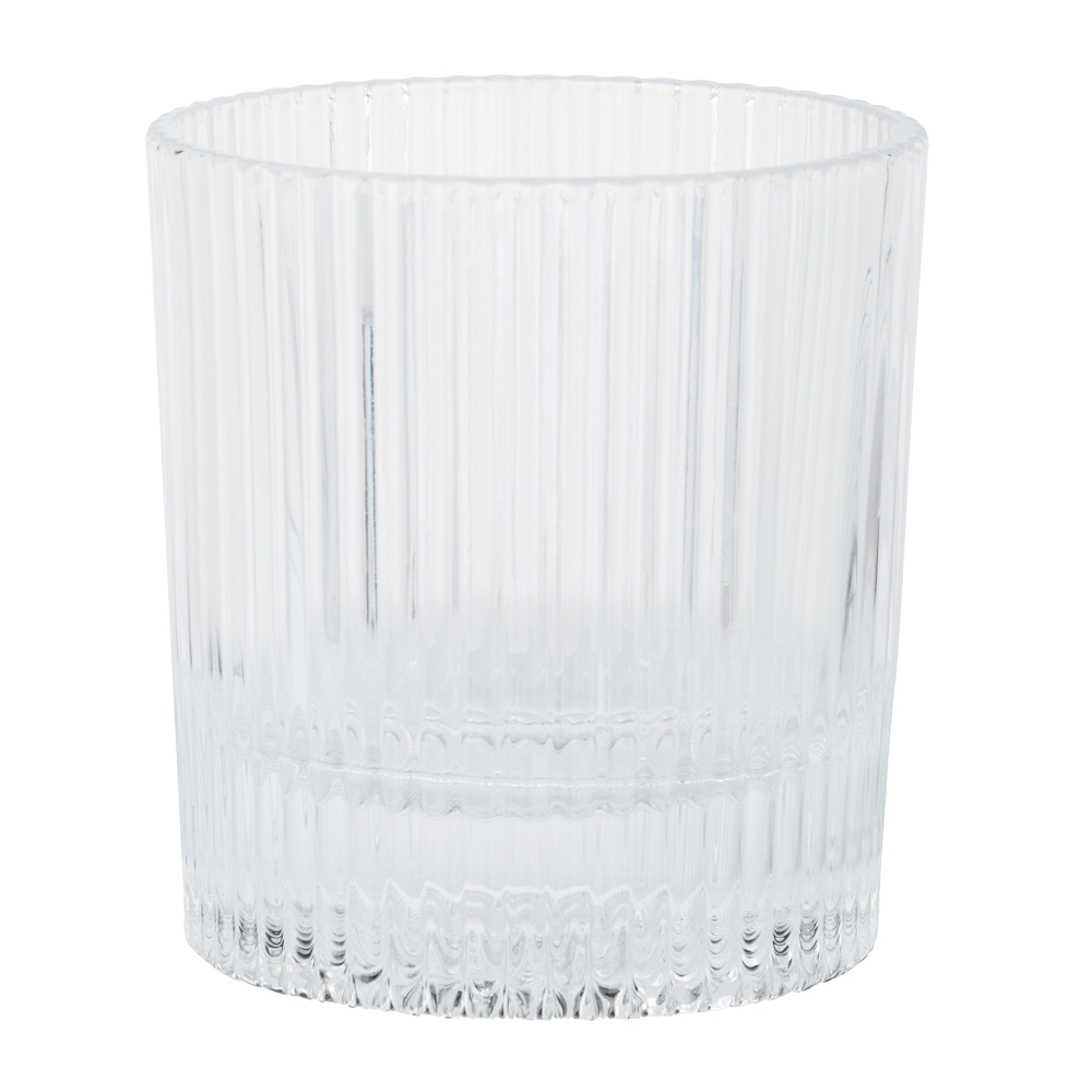 MILLIMI Набор стаканов 6 шт, 300 мл, стекло, рифленый - #2