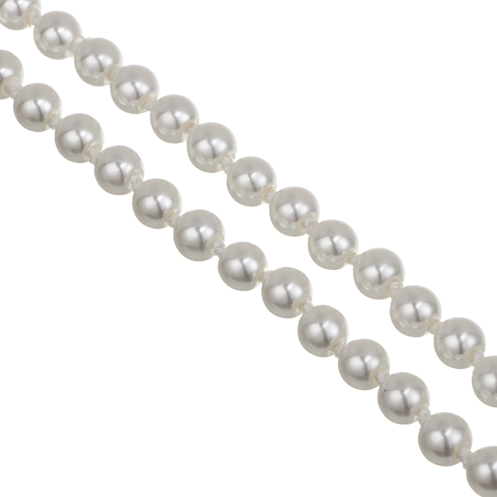 Бусы на шею 150см, стекло, БЖ25-18 - #2