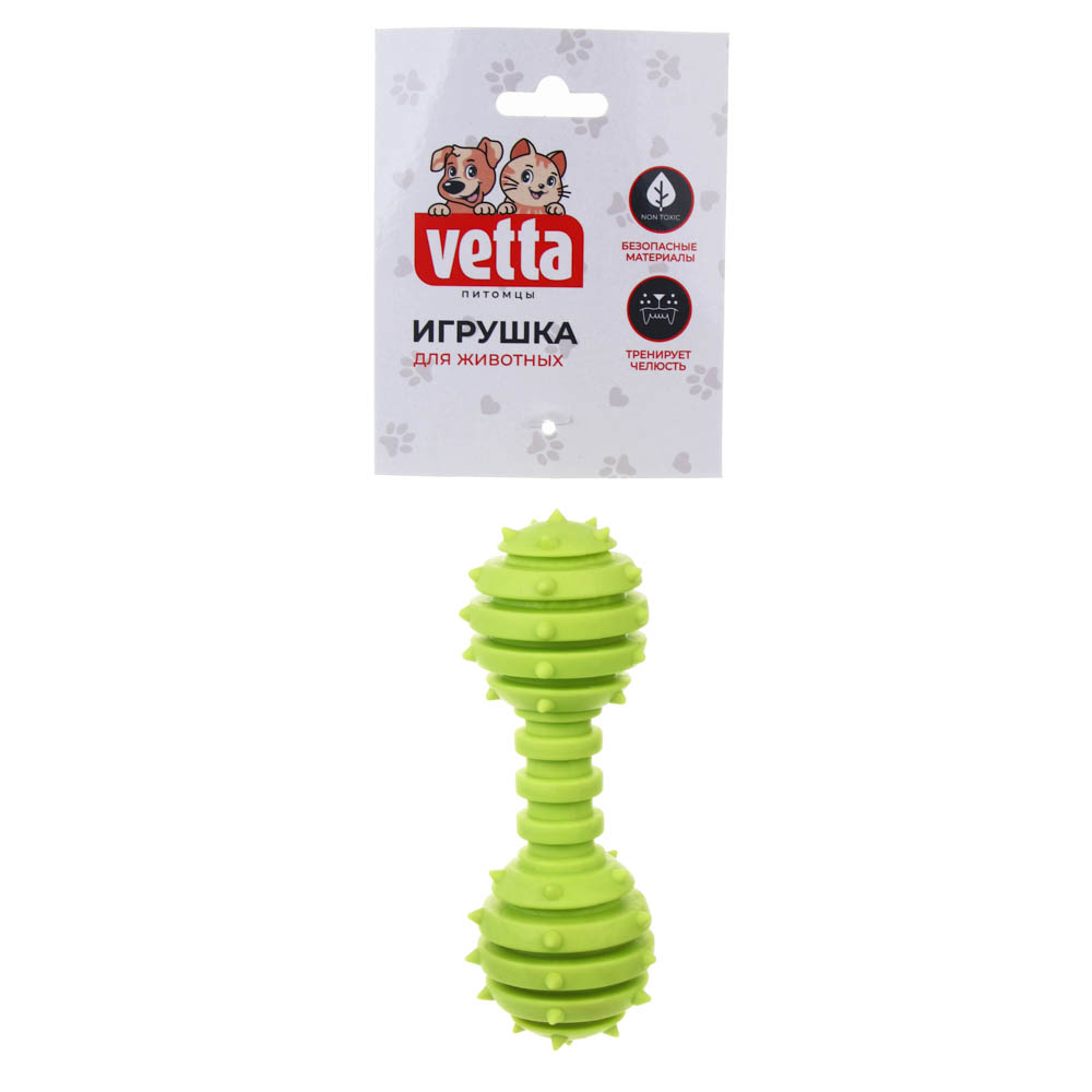 VETTA Игрушка для домашних животных, ТПР, 12х4 см, кость - #4