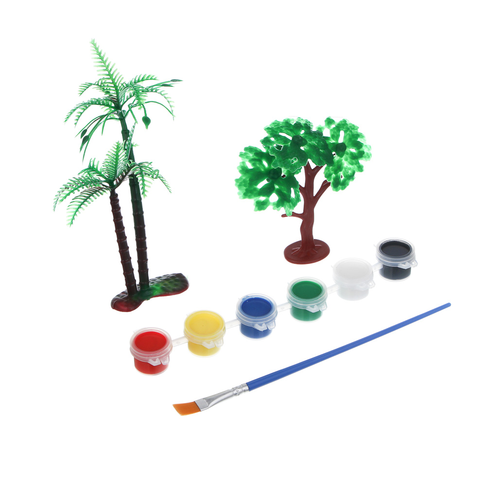 ИГРОЛЕНД Набор для творчества "Диномир", ABS, PVC, акрил, 22,8х17,5х17,5см - #15