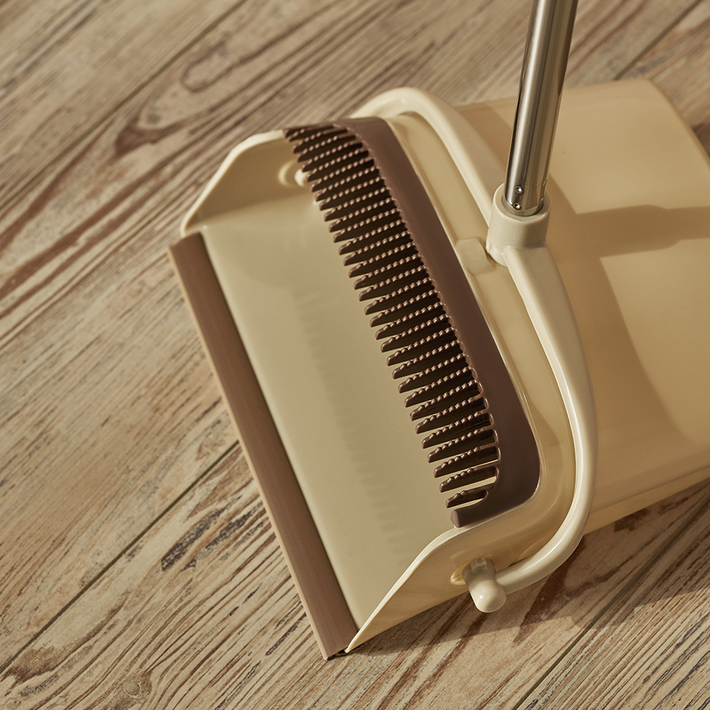 VETTA Набор щетка+совок, пластик, железо, ПВХ, 2 ручки, 92x24см/85x26,5см - #12