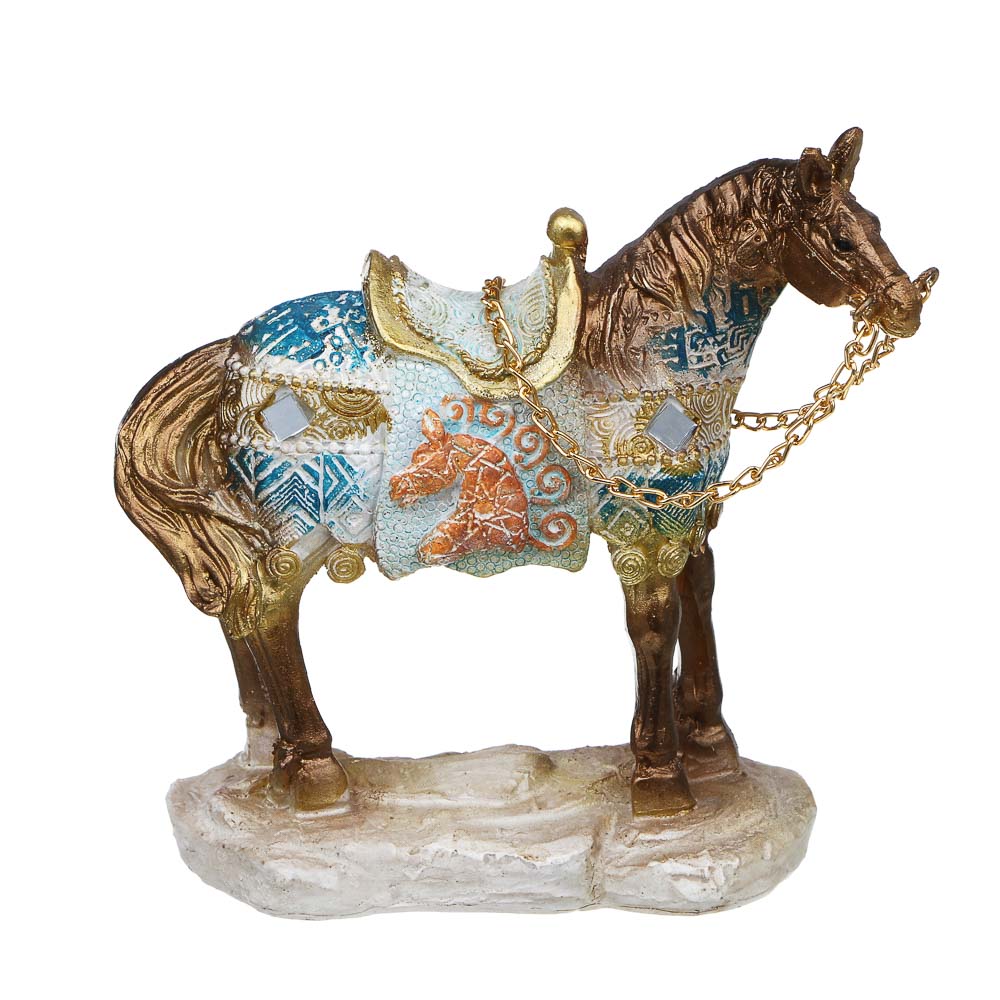 СНОУ БУМ Сувенир лошадь полистоун 14x5.7x13.7 см, 26-577 - #2