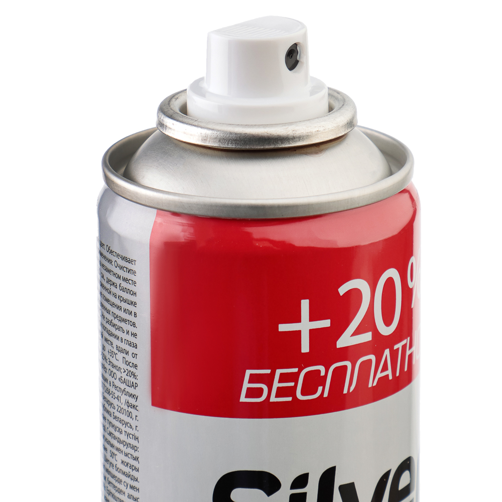 SILVER Спрей краска-восстановитель д/нубука и замши 3в1 с кауч. щётками 250мл, бесцветный, SB2202-03 - #3