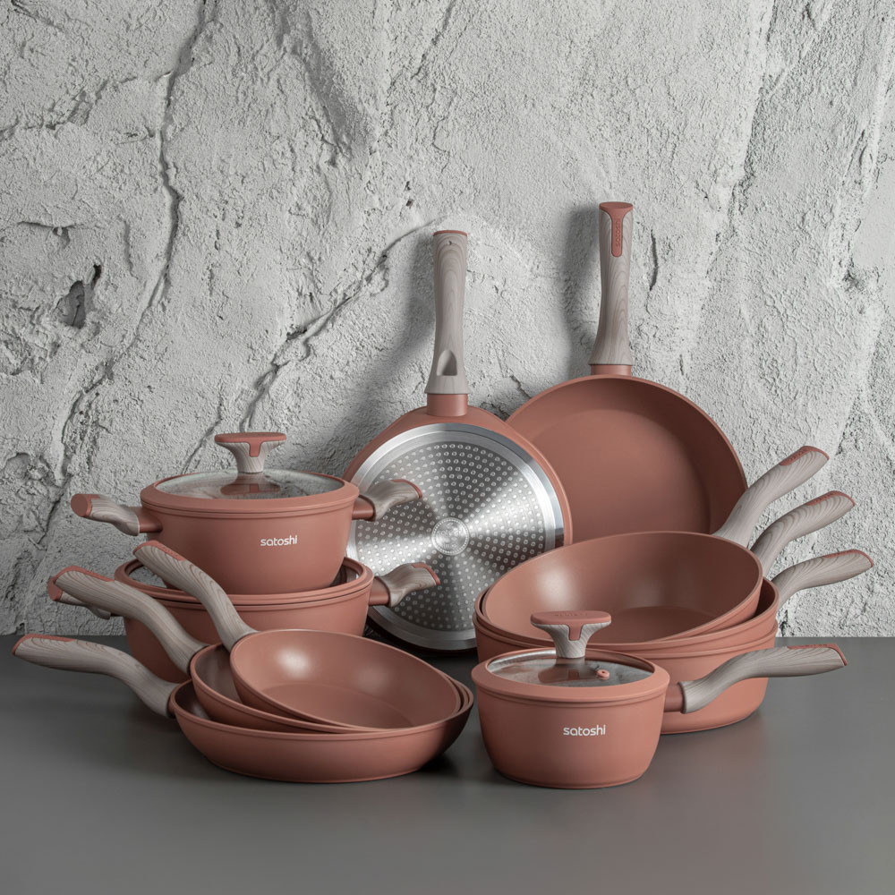 SATOSHI Комбелло Кастрюля 3,8л, d24х10см, антипригарное покрытие, индукция - #12