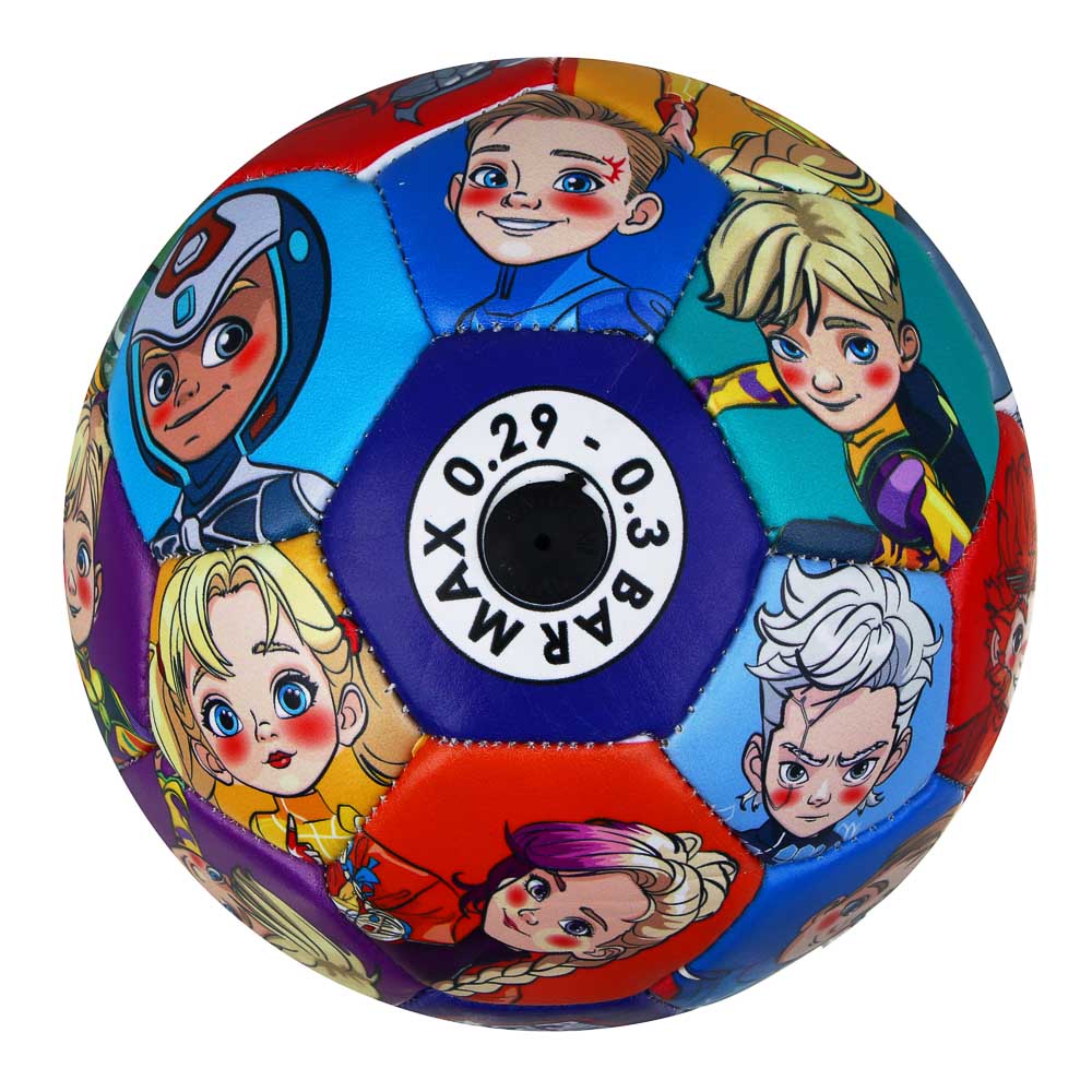 Мяч футбольный, тм BY Русские Супергерои, размер 2, 15см, EVA 2.7см, ПВХ, 100г - #7