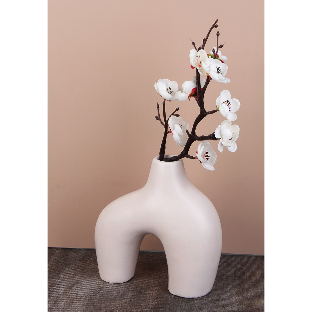 VETTA Вазон, 17х17х6,5 см, керамика, бежевый - #4