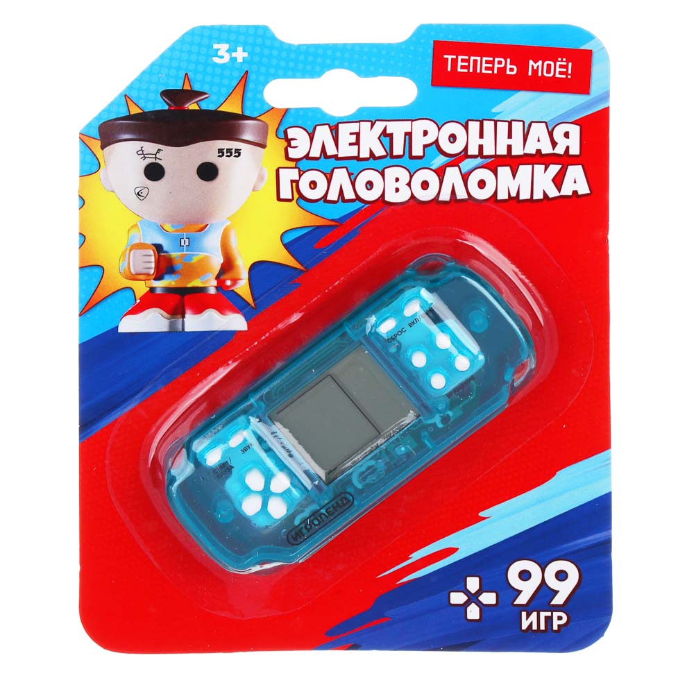 ИГРОЛЕНД Головоломка электронная, РР, железо, звук, 2xAG13, 8х3,5 см, 4 дизайна - #3