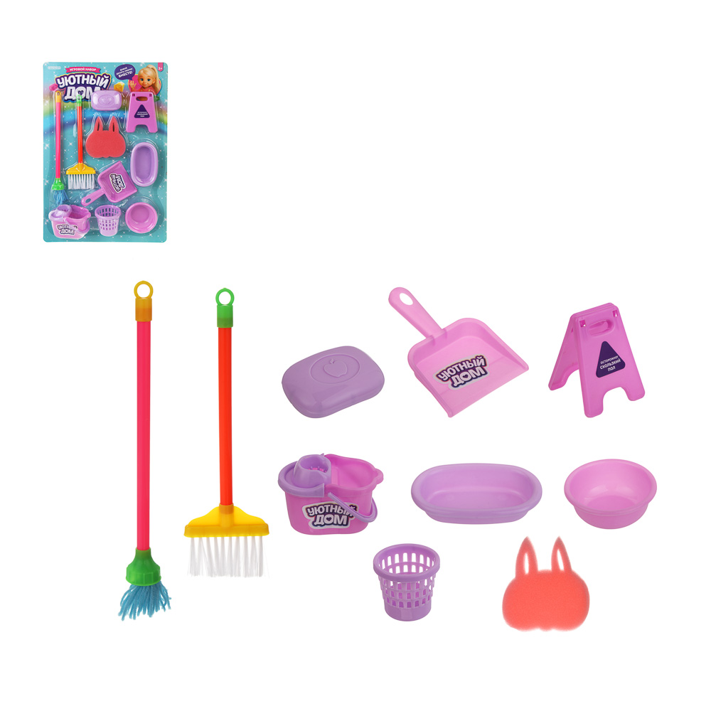 Игровой набор аксессуаров для дома "Уютный дом", PP, тм ИГРОЛЕНД - #1
