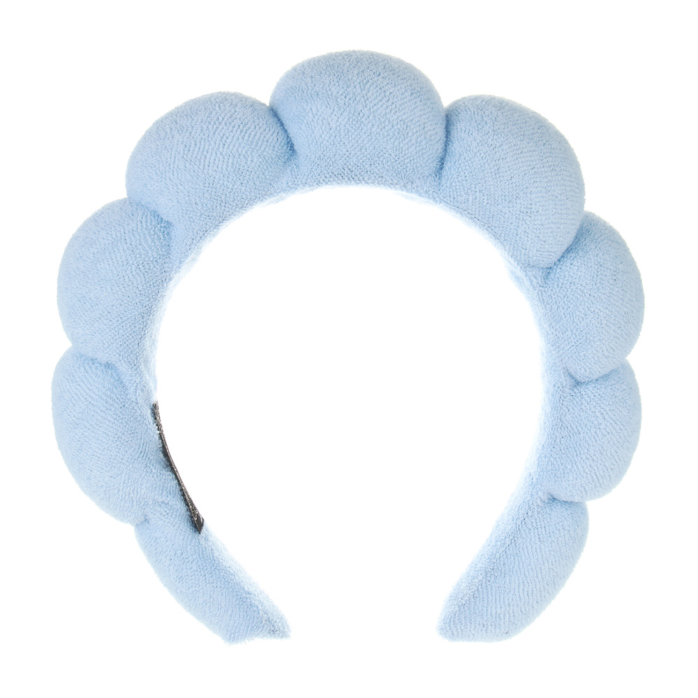 Набор 12шт тм ЮНИLOOK (ободок 1шт, напульсники 2шт, пуховка 3шт, д тона 3шт, блендер 3шт), 3цвета - #4