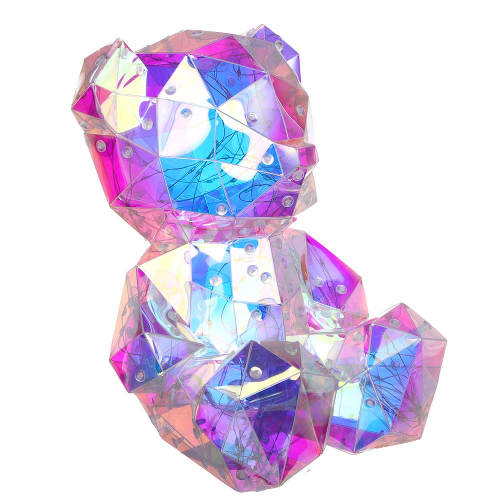 СНОУ БУМ Медвежонок, 16х24 см, 150 LED, постоянное свечение, USB - #6