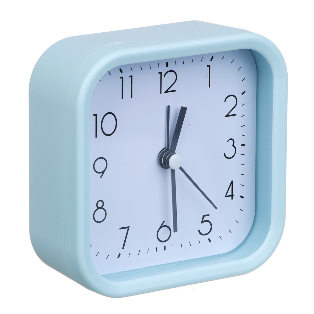 LADECOR CHRONO Будильник, 9,6x9,6x4 см, 1*АА, пластик, 4 цвета, арт.1 - #3