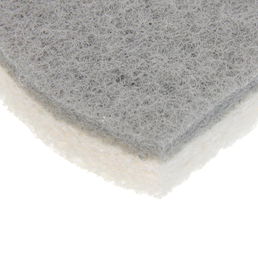 Набор губок из древесной целлюлозы 2 шт., тм VETTA, 11х6,3х1,5 см, древесная целлюлоза, полиэстер - #3