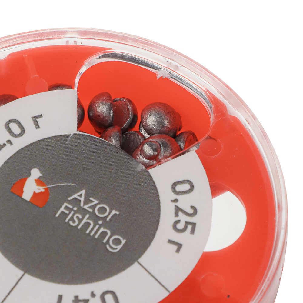 Набор грузил тм AZOR FISHING, маленький - #7