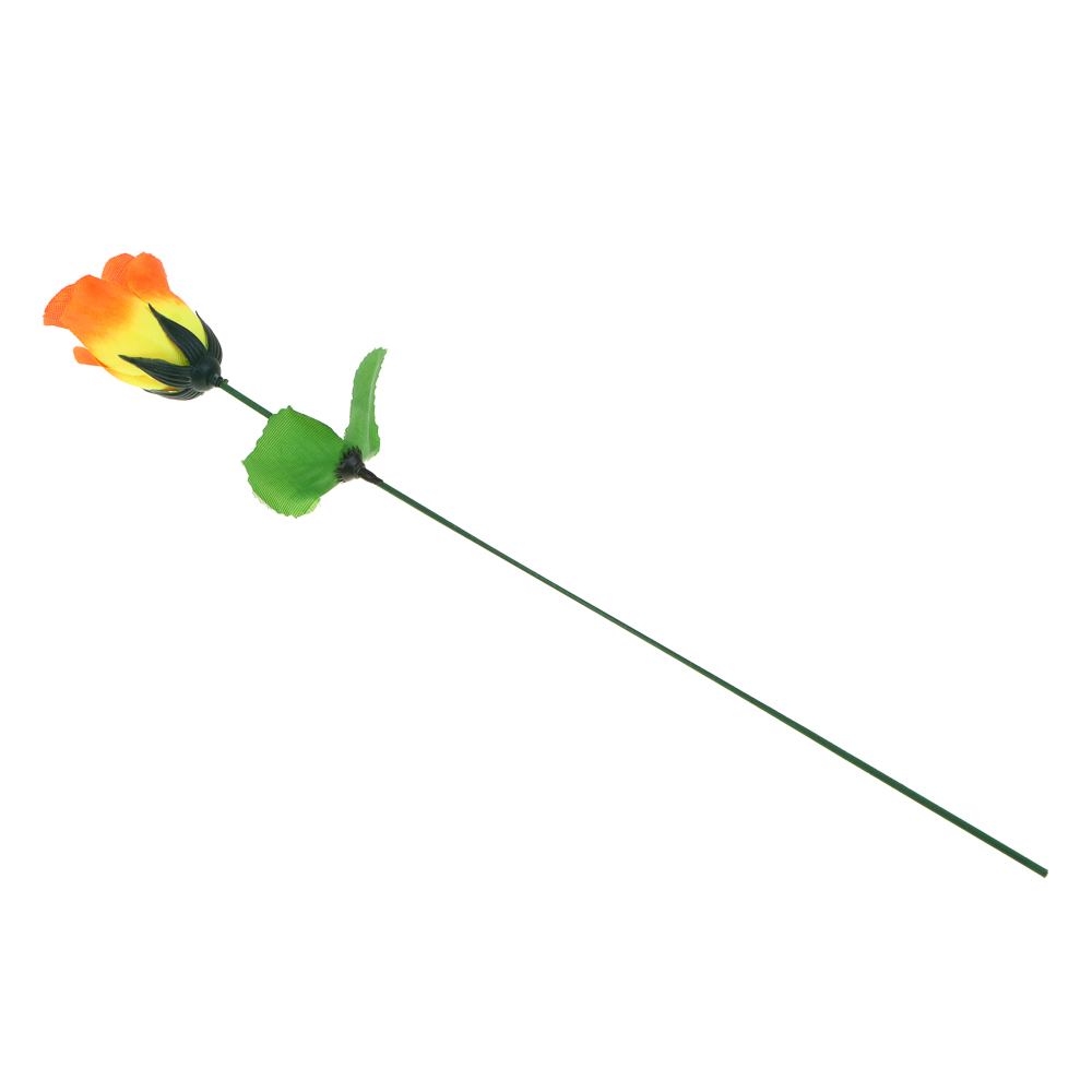 LADECOR Цветок искусственный роза, 35-40 см, пластик, 4 цвета - #4