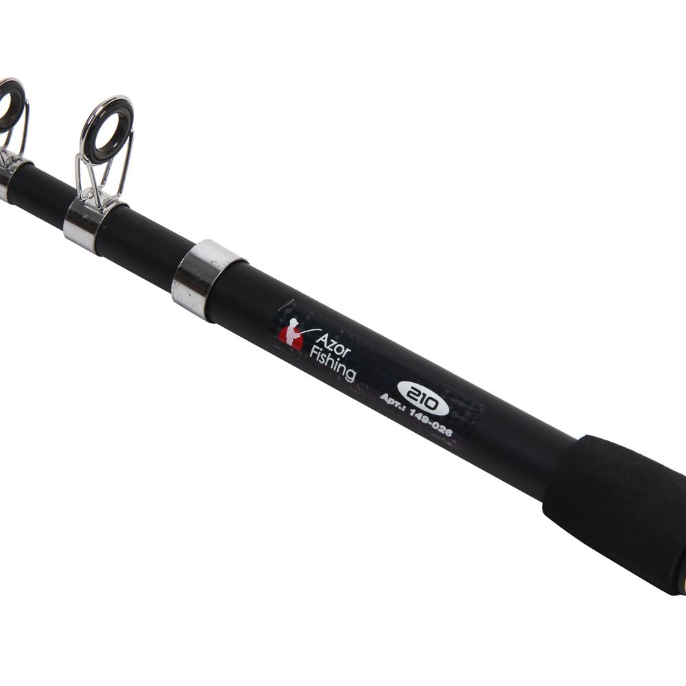 Спиннинг "Шторм" тм AZOR FISHING, телескоп., файбергласс, 2,1м, тест 10-30гр. - #3