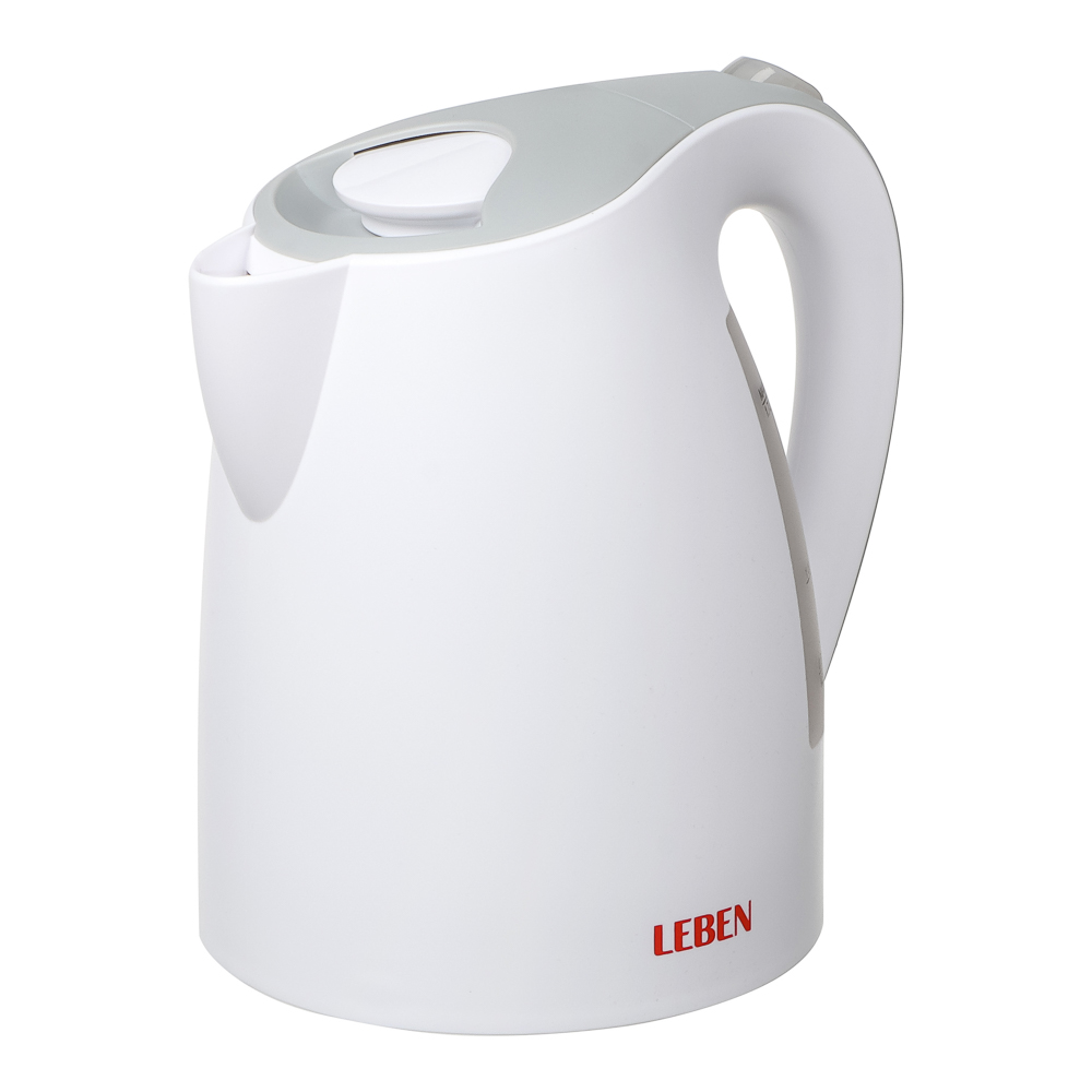 LEBEN Чайник электрический 1,7л, 1850Вт, пластик - #10
