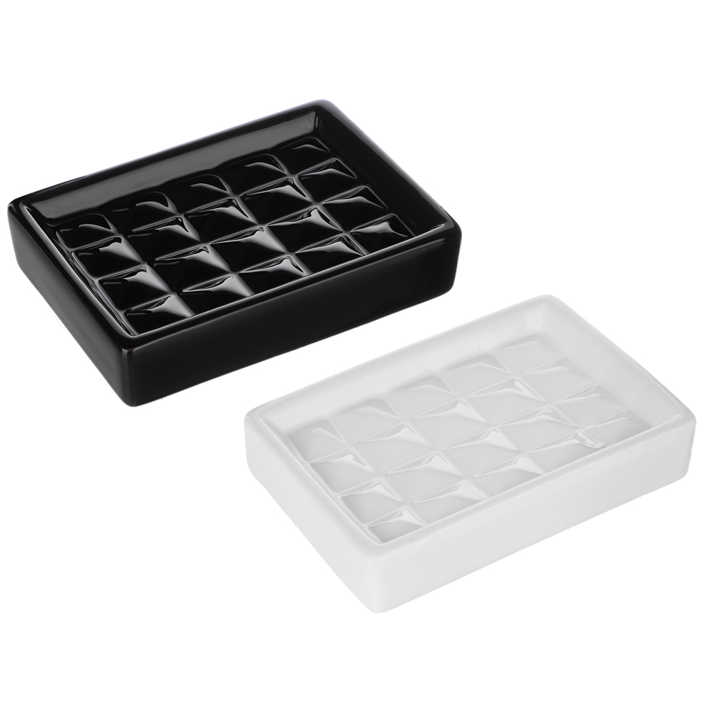 VETTA Мыльница "Грани будущего", керамика, 2 цвета - #1