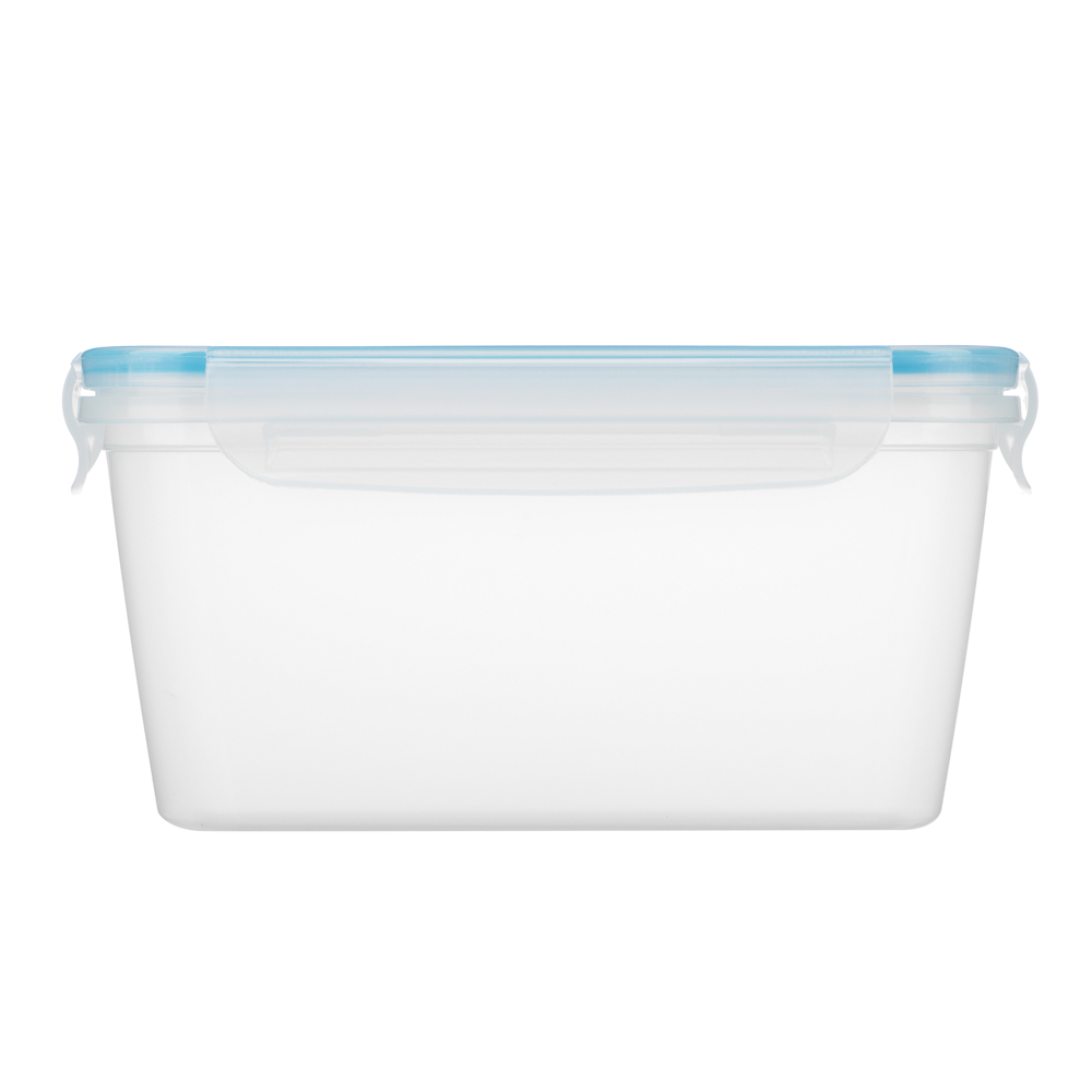 Набор герметичных контейнеров пищевых с защелками 4шт (1,4л, 0,77л, 1л, 0,47л), пластик - #3