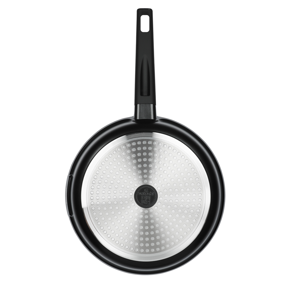 SATOSHI Артас Наб. пос. 8пр, сков. 24/28см;ковш+крыш 16см/1,4л, кастр+крыш 2л; 4л, а/п мрамор, инд - #5