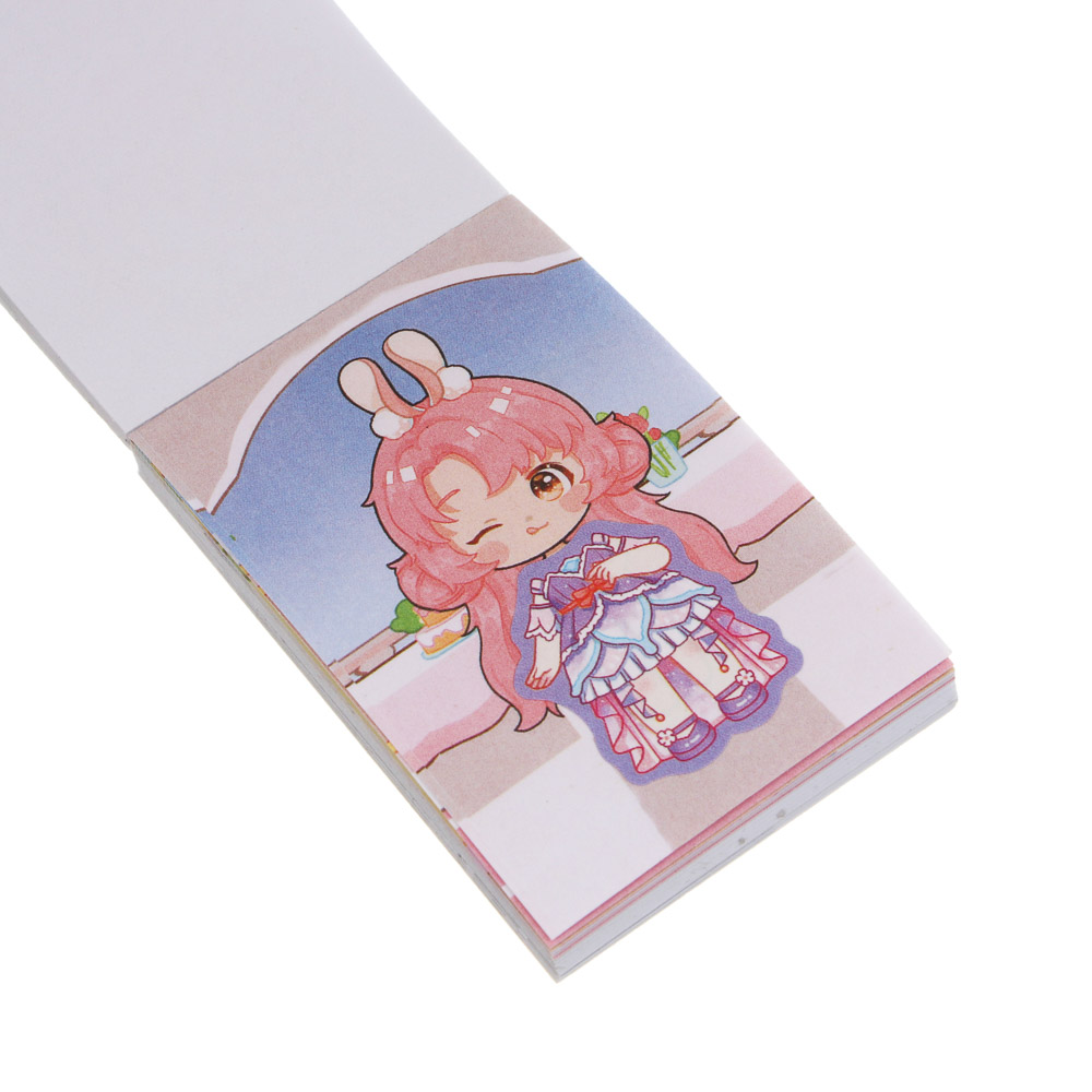 Раскраска детская с наклейками "Переодевашки", 4х6см, бумага, микс - #10