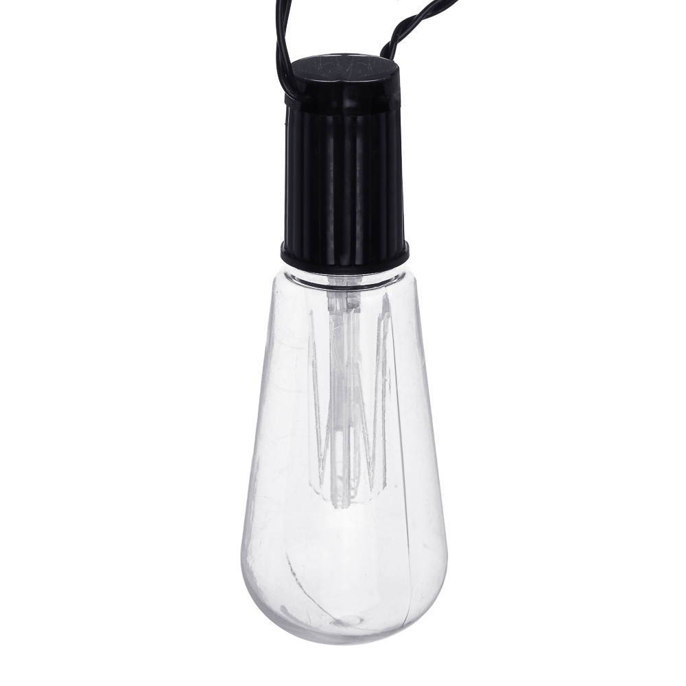 INBLOOM Гирлянда уличная на солн.батарее, 6.3м, 20LED, шампань, 8 реж, 1xAAA 600mAh, ABS, IP44 - #3