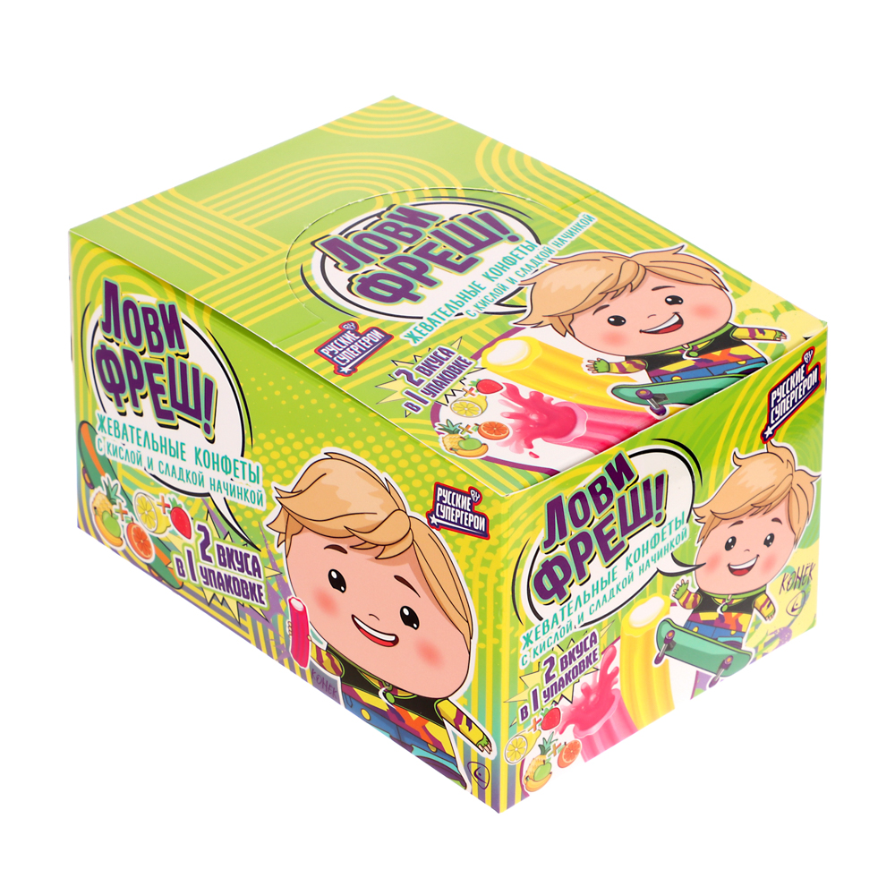 BY Русские Супергерои Жевательные конфеты кислые 16 гр. - #5