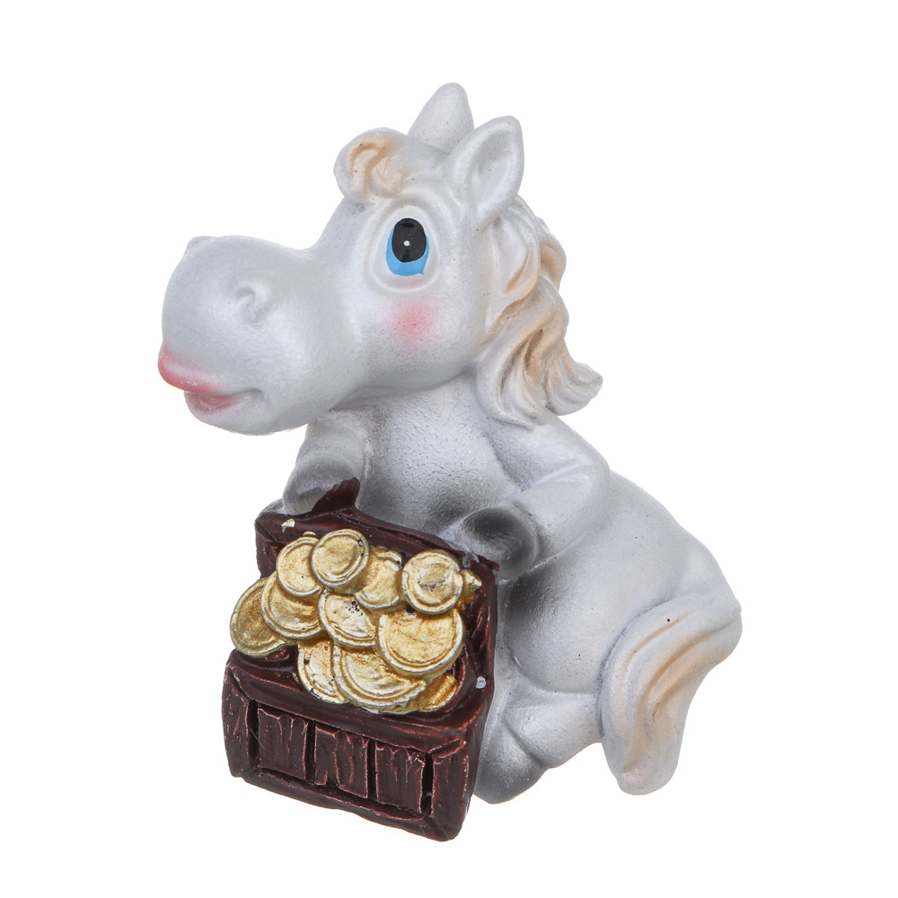 СНОУ БУМ Магнит Лошадка 5x2x6 см, полистоун, 4 вида - #2