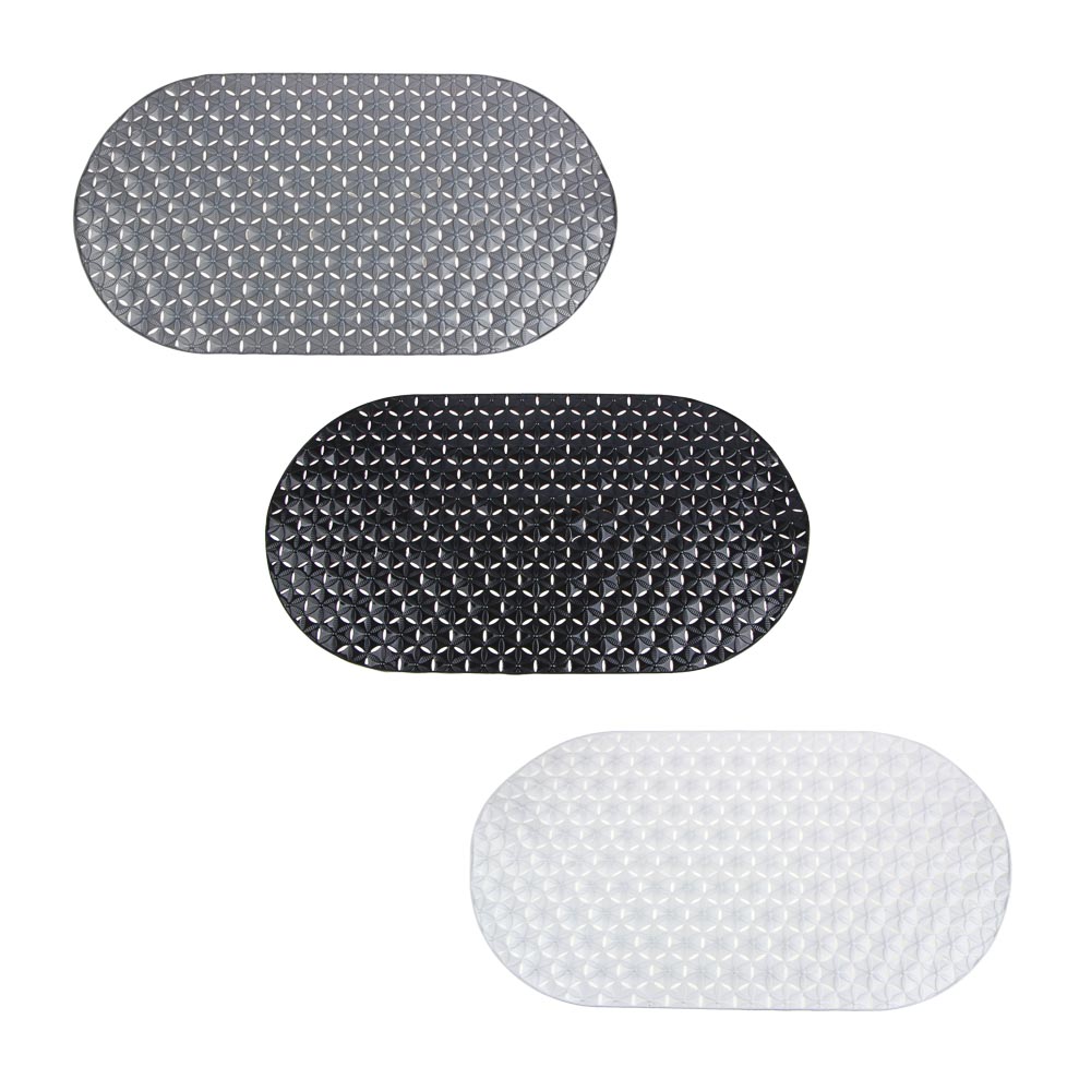 Коврик противоскользящий тм VETTA Невис, ПВХ, 66x35см, 3 цвета - #1