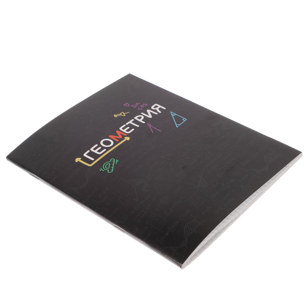 ClipStudio Тетрадь 48л. "Предметная", БЕЛЫЕ ЛИСТЫ, обл.картон, скрепка, 7 видов, справ.мат-л - #16