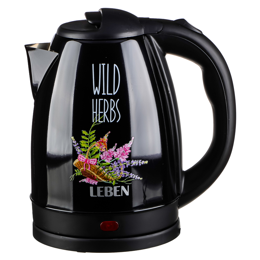 Чайник электрический LEBEN "Цветы", 1,8 л, 1500 Вт - #13