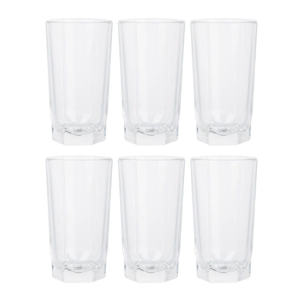 ОСЗ Стиль Набор стаканов высоких 6шт 280мл, стекло - #1