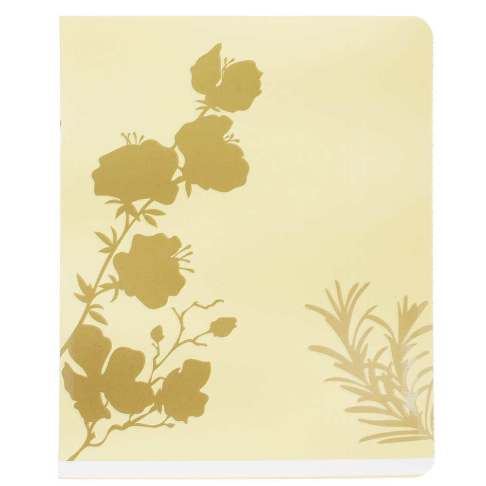 Тетрадь общая "Botanica", формат А5, 48л. в клетку, на скобе, скругленные углы, в ассортим. - #5