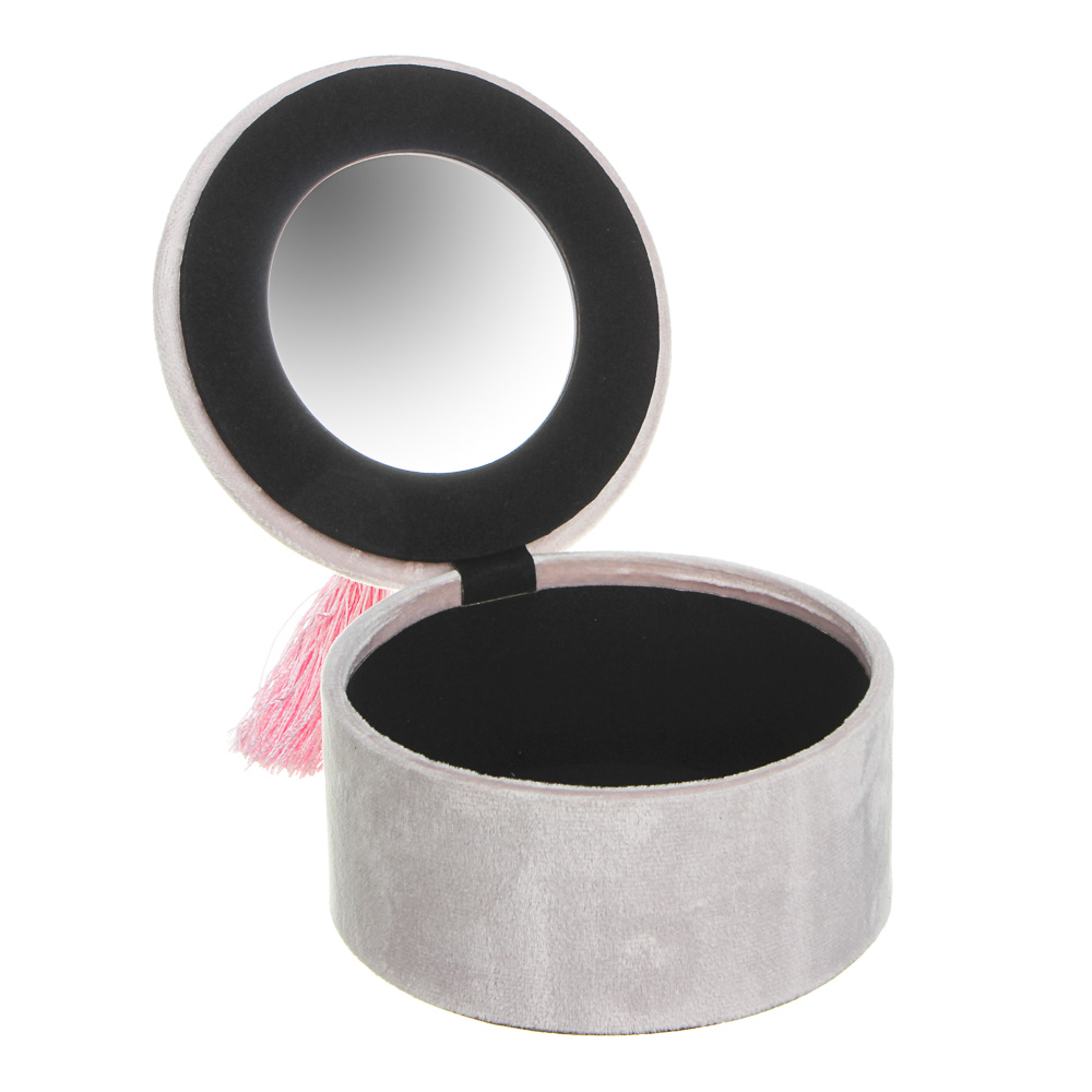 Шкатулка для украшений с зеркалом 16х15,1х8,6см, ПВХ - #2