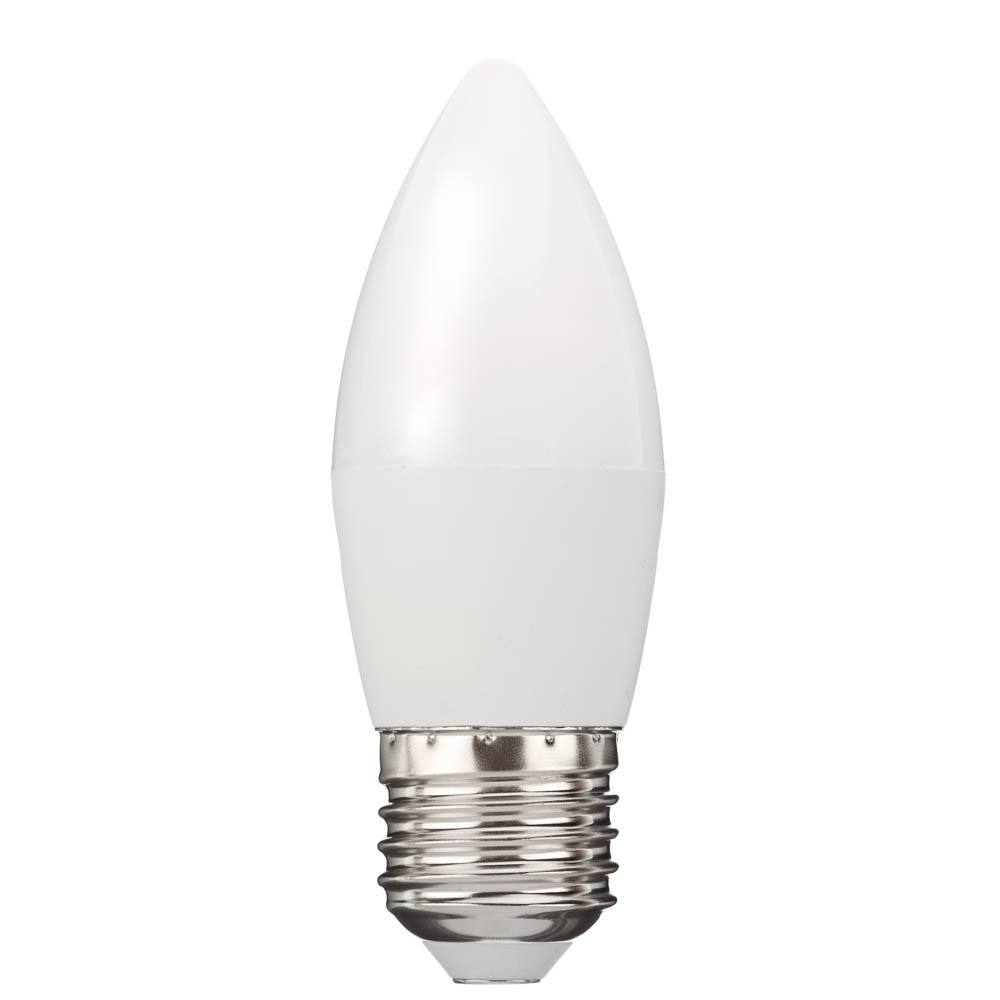 BY Лампа светодиодная С37 7 Вт, Е27, 560 Лм, 4000 К, 175-265 В, Ra>80, IRF <5% - #1