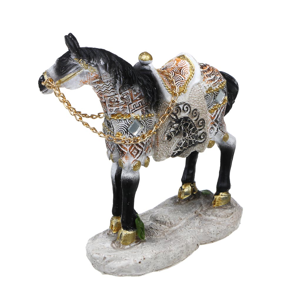 СНОУ БУМ Сувенир лошадь полистоун 14x5.7x13.7 см, 26-671 - #4