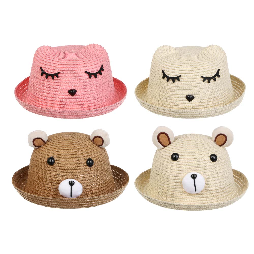 Шляпа детская, тм GALANTE, р.52, целлюлоза, разноцветная - #1