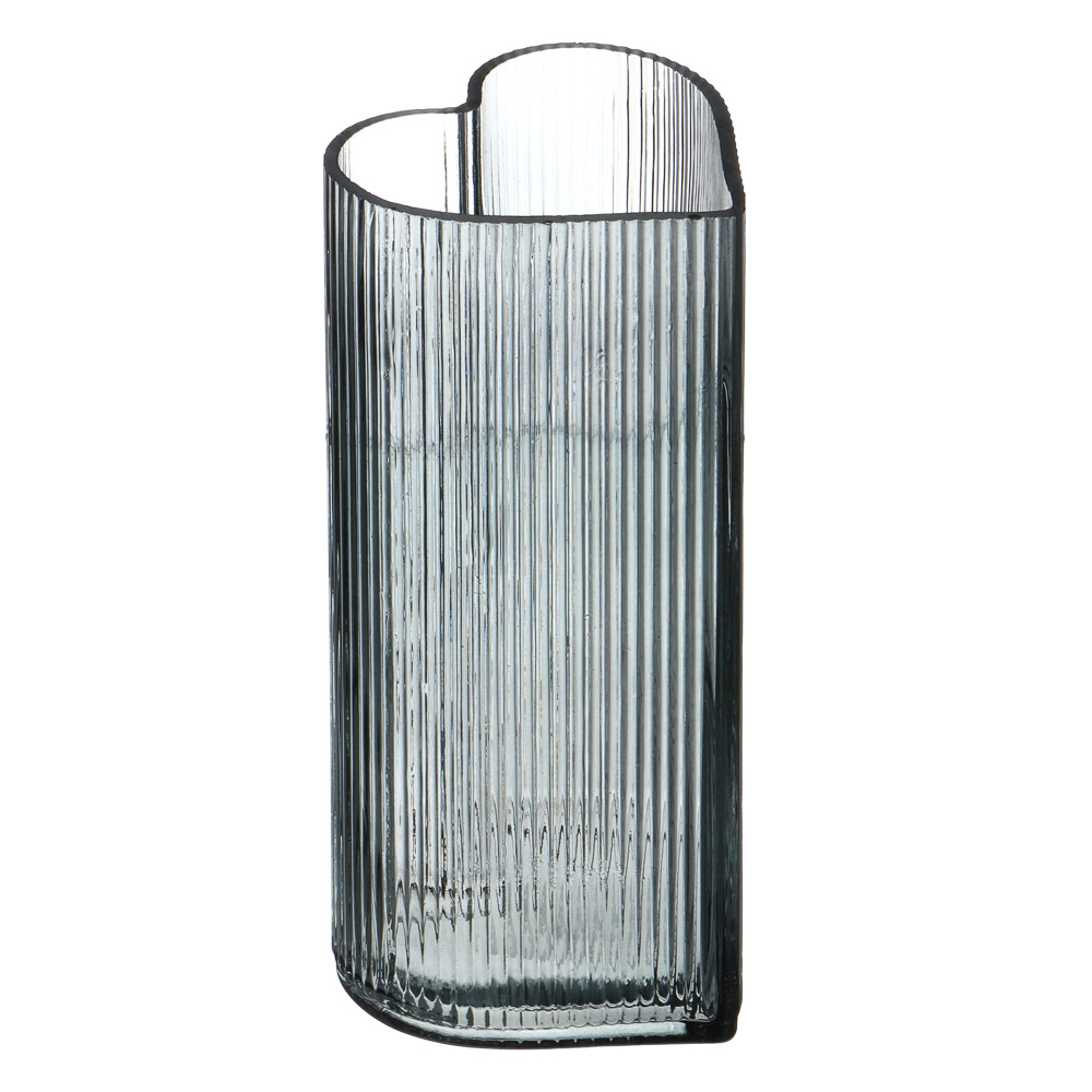 Ваза тм LADECOR "Сердце" 19х8,4 см, стекло - #3