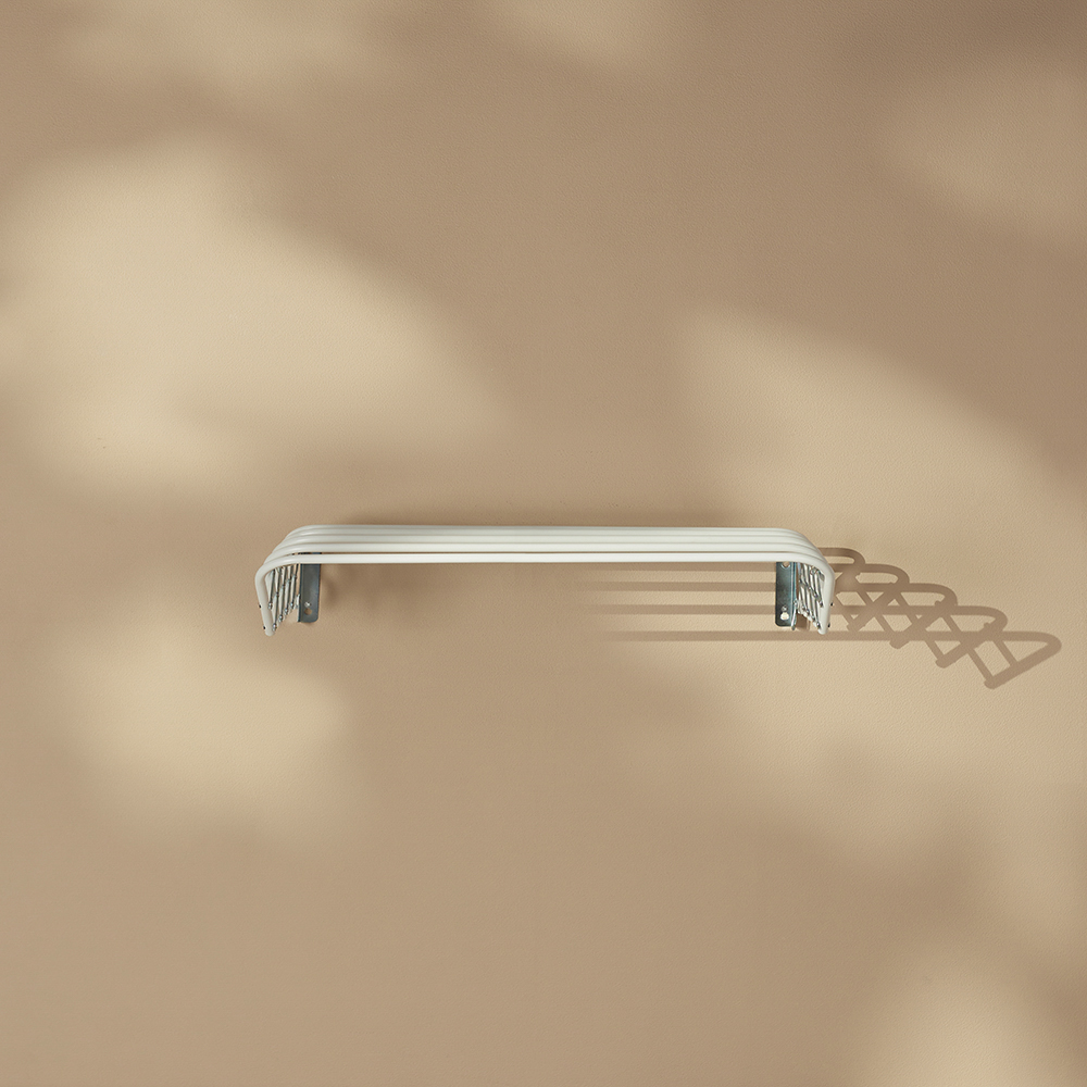 VETTA Сушилка для белья настенная раздвижная, окрашенная сталь, 100см - #8